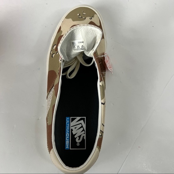 VANS Acer Mesh NI SP Skate Shoes Desert Camo - Picture 5 of 6